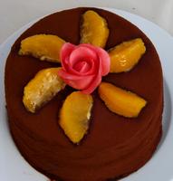 Schoko - Orange - Torte
